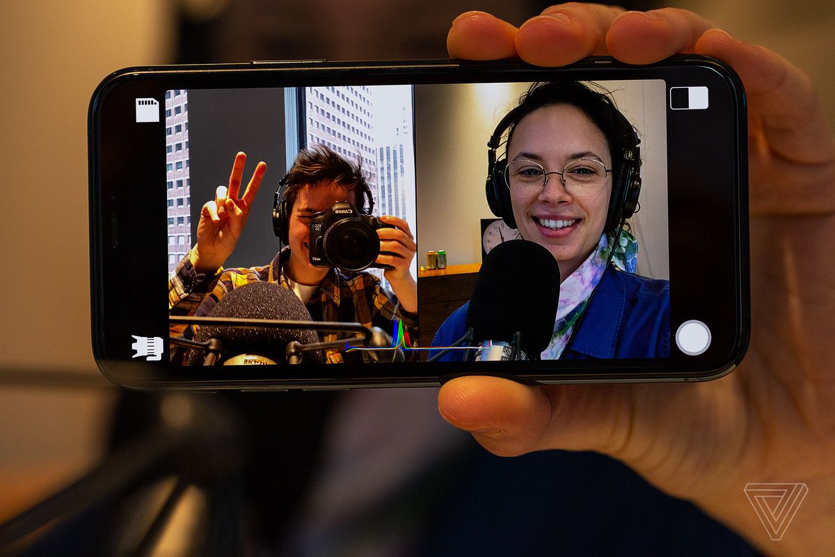 Filmic DoubleTake lets you record from two iPhone cameras at the same time