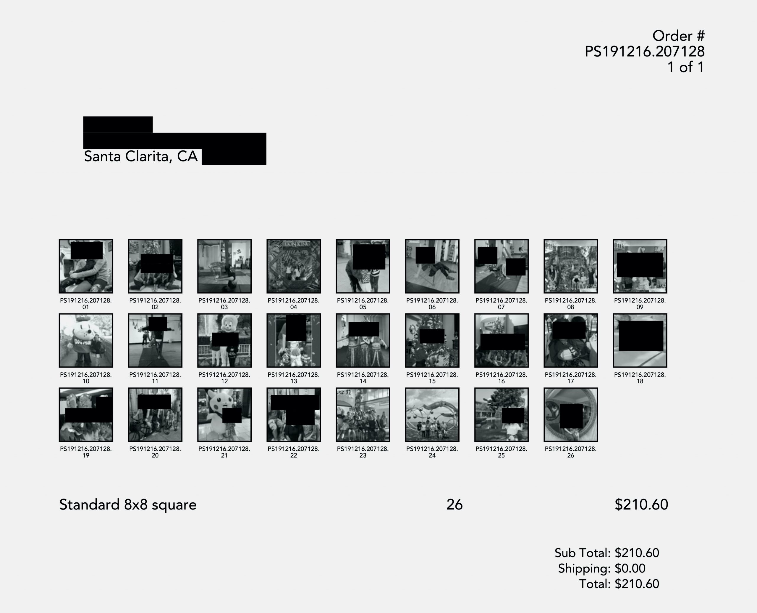 PhotoSquared app exposed customer photos and shipping labels