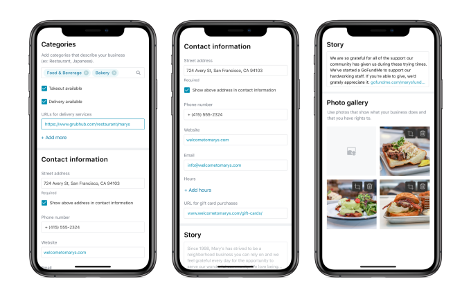 Nextdoor updates its app to allow businesses to link to fundraisers, gift cards and more