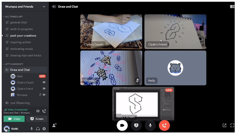 Discord Adds Drop In Drop Out Video Chats Wilson S Media