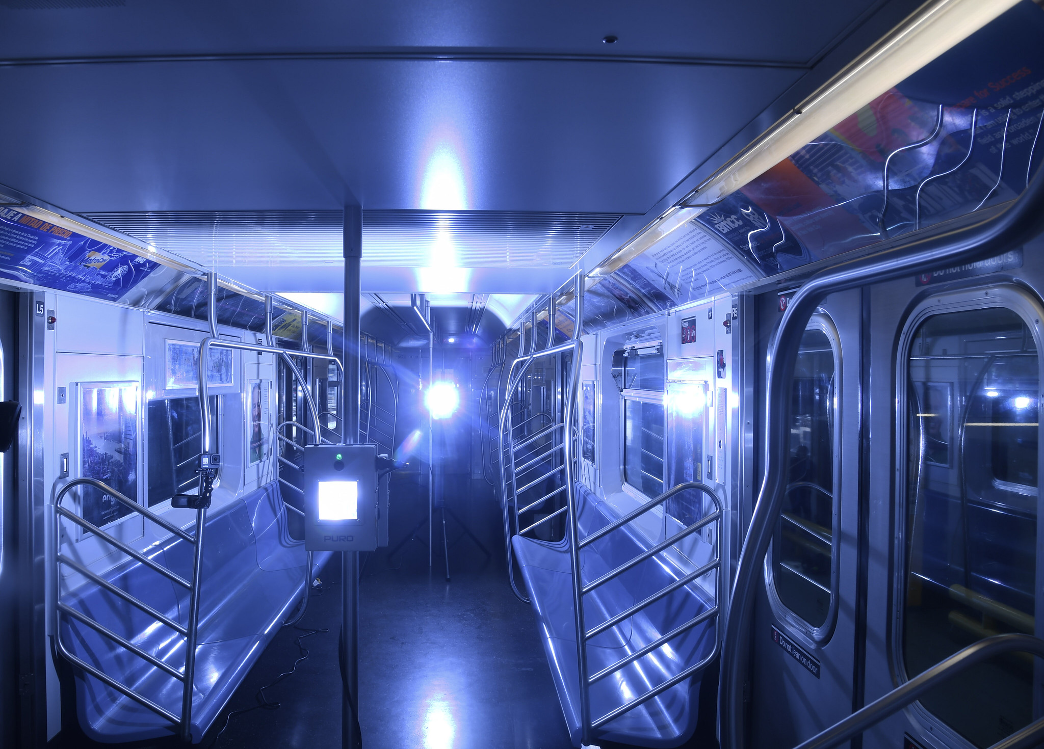 MTA spends $1 million to test disinfecting NYC subways with UV light