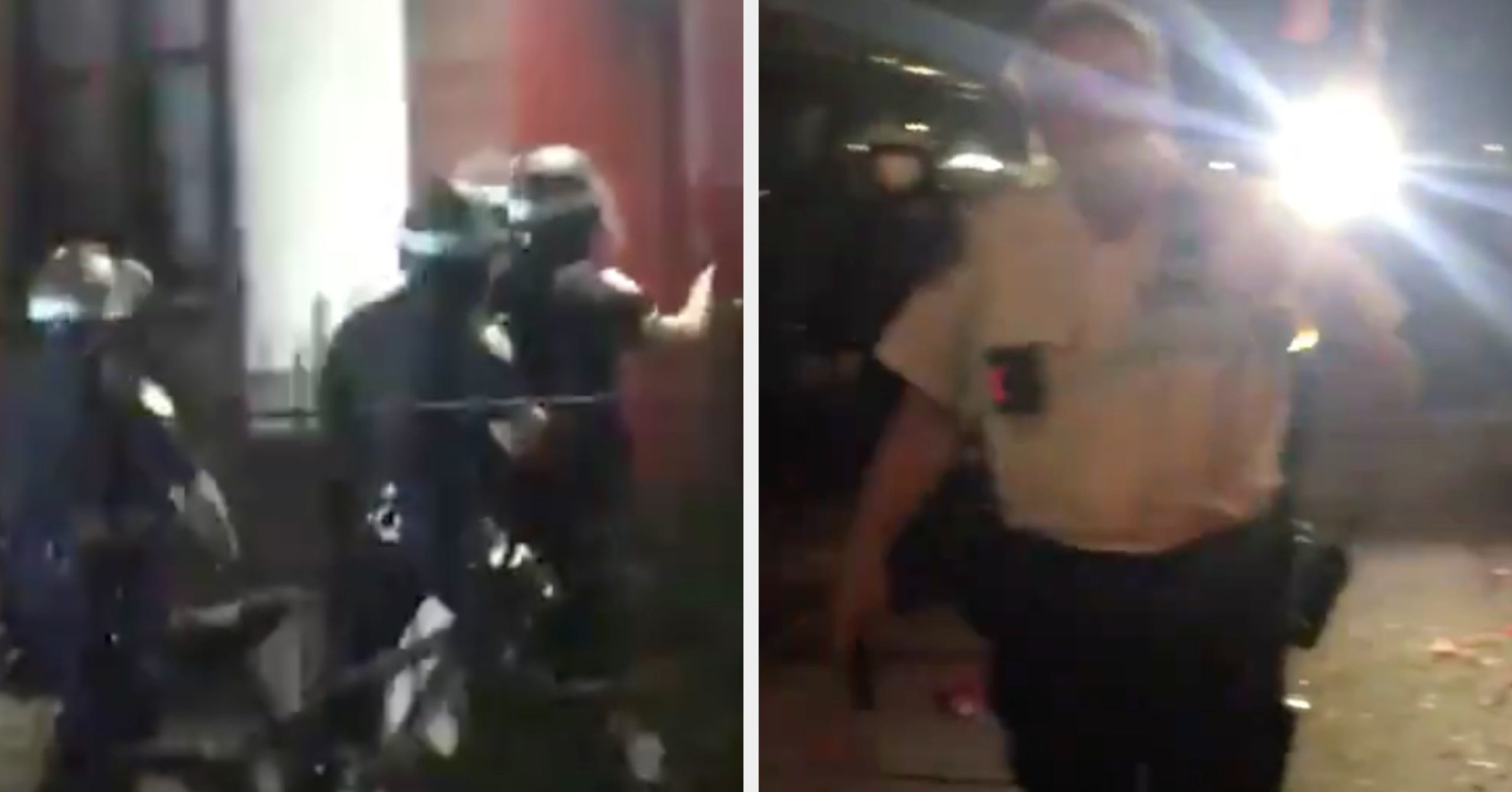 People In Brooklyn Were Setting Off Fireworks Then Police Showed Up In Riot Gear Wilson S Media