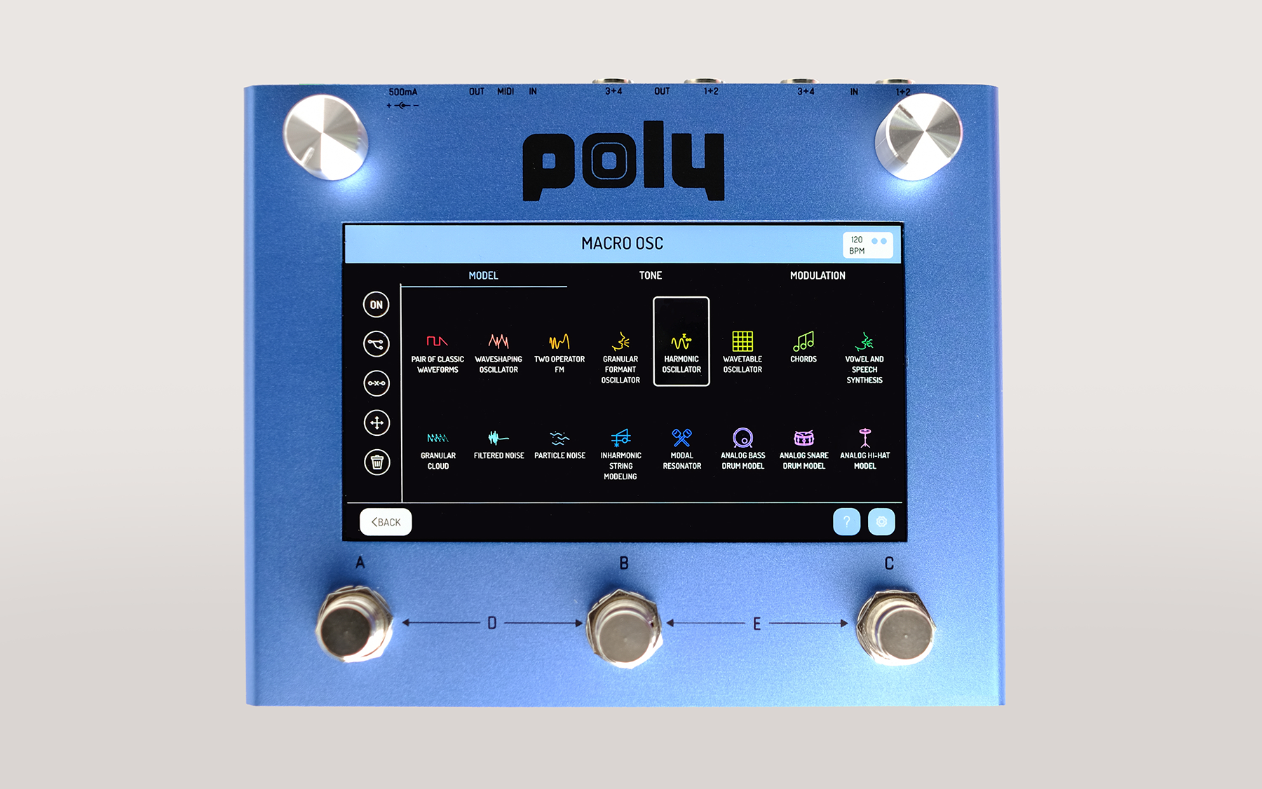 Beebo is basically a modular synth in guitar pedal form