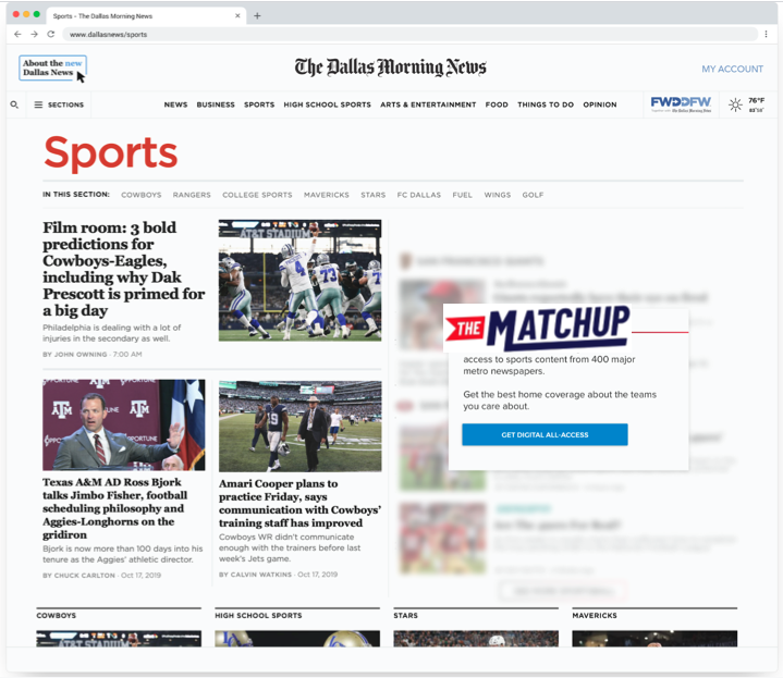 Google’s latest local news effort is a dedicated sports hub