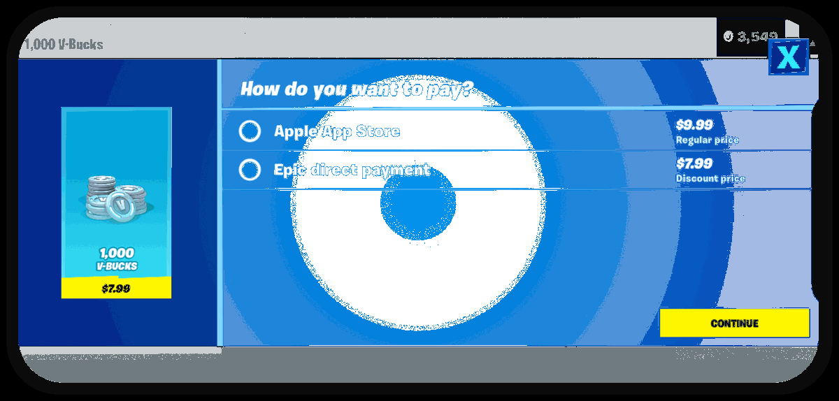 Epic Offers New Direct Payment In Fortnite On Ios And Android To Get Around App Store Fees Wilson S Media - bypass audio codes for roblox july 2019 meg