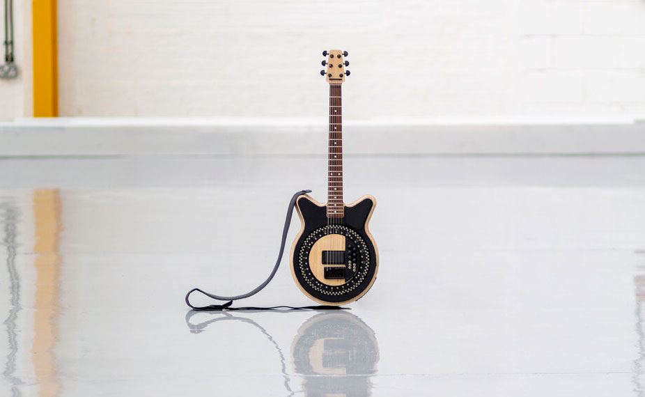 This self-strumming guitar can shred like no other