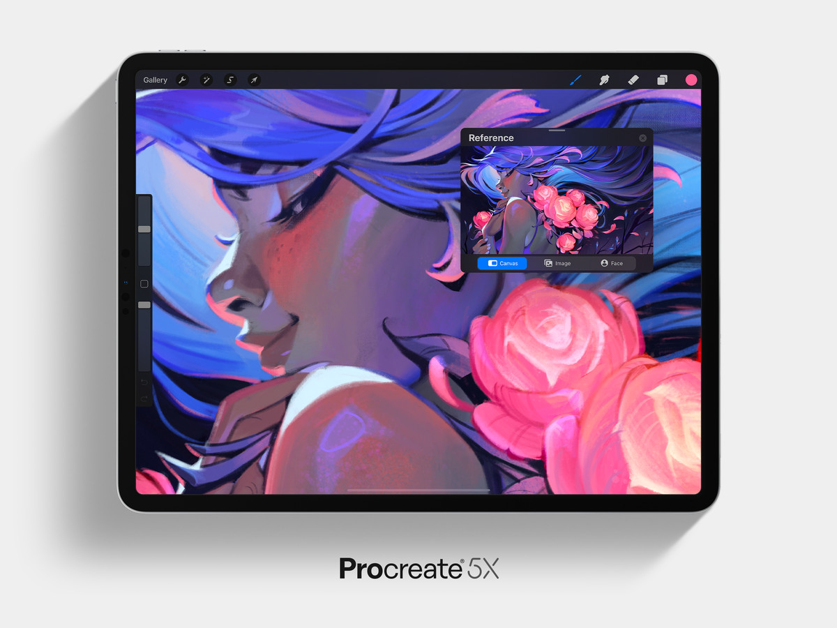 Procreate 5x Adds New Filters And A Handy Reference Companion View Wilson S Media - videos matching new roblox jailbreak gui filtered v11