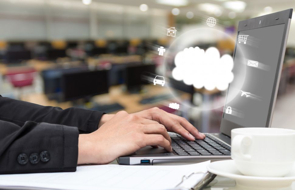 Cloud sales topped non-cloud infrastructure sales for the first time null