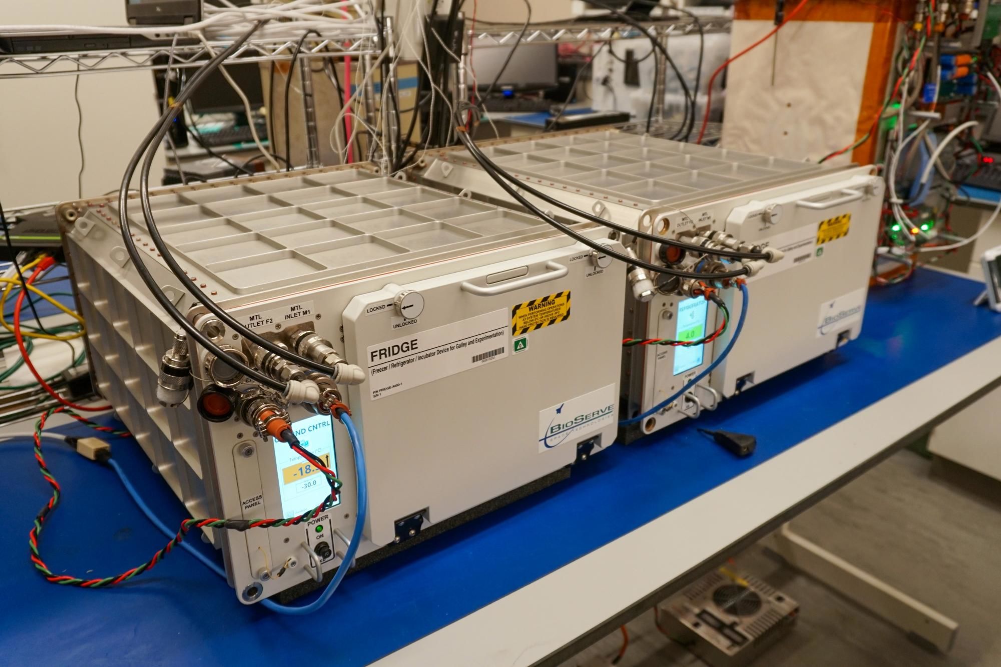 The International Space Station gets its first space refrigerator