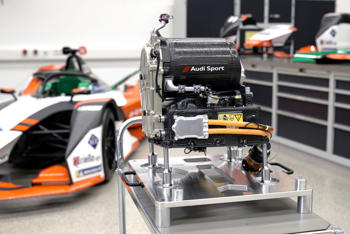 Audi’s next-gen Formula E racer has a tiny and efficient powertrain