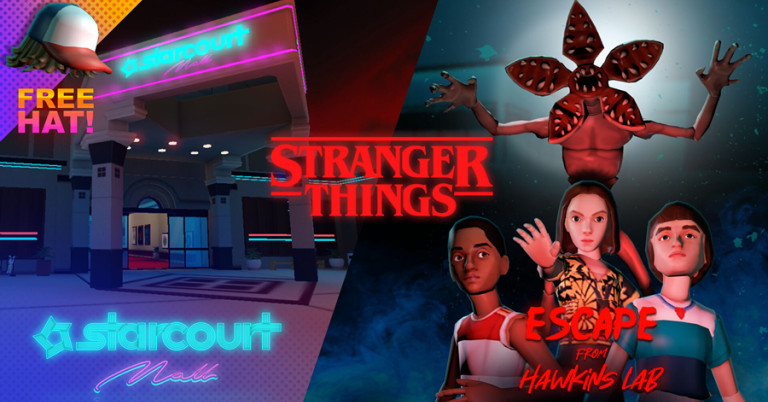 Stranger Things Starcourt Mall Comes To Roblox Wilson S Media - roblox ambient noise