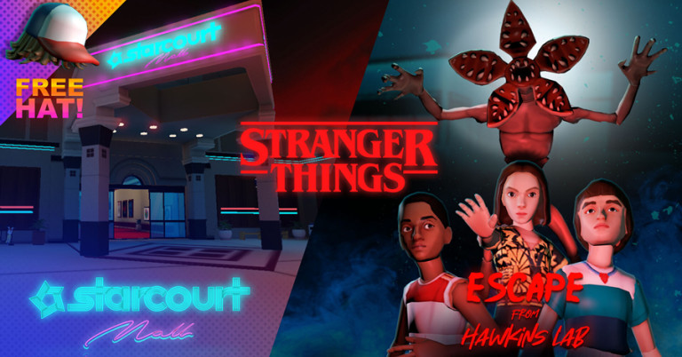 Stranger Things Starcourt Mall Comes To Roblox Wilson S Media - atlantic craft roblox base conquer