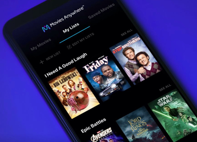 Digital locker app Movies Anywhere adds AI-powered lists to organize your library
